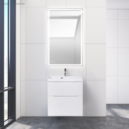 Раковина из искусственного камня 600x450x150 BelBagno BB600/450-LV-ART-AST-NERO