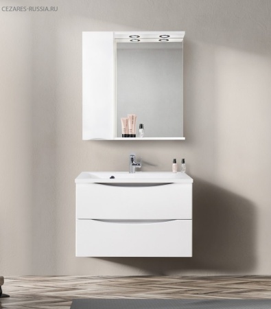 Шкаф подвесной BelBagno MARINO-SPC-800/750-1A-BL-P-L