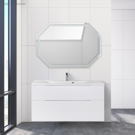 Раковина из литьевого мрамора BelBagno BB1200/450-LV-MR-PR