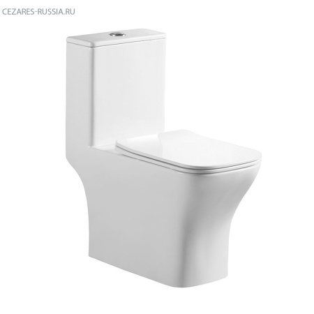 Унитаз-моноблок с сиденьем BelBagno NEON BB8617CPR-MN/SC