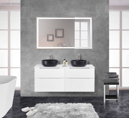 База под раковину подвесная BelBagno ETNA-700-2C-SO-RG-P Rovere Grigio