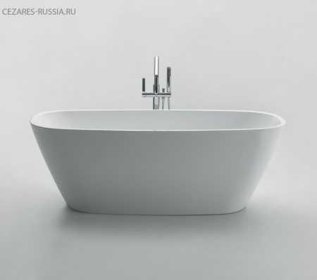 Акриловая ванна без перелива BELBAGNO BB72-1500-W0, 1500x760x600